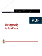 The Opportunity Analysis Canvas (Slides)
