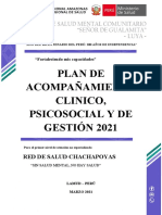 Plan de fortalecimiento de capacidades en salud mental 2021-2022 Huánuco