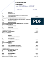 Estado de Resultados A MAYO 14 2021