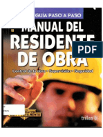 Manual Del Residente de Obra