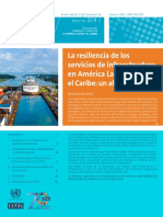 04 - La Resiliencia de Los Servicios de Infraestructura CEPAL