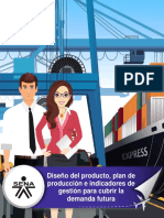 Diseño Del Producto, Plan de Producción e Indicadores de Gestión para Cubrir La Demanda Futura