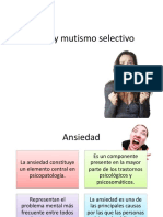 Fobias y Mutismo Selectivo