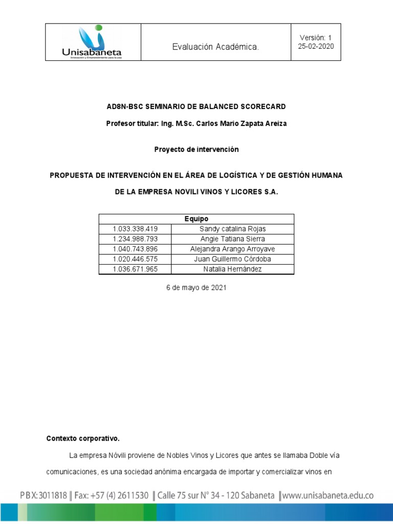 Propuesta de Mejora en Logística de Novili | PDF | Logística | Inventario
