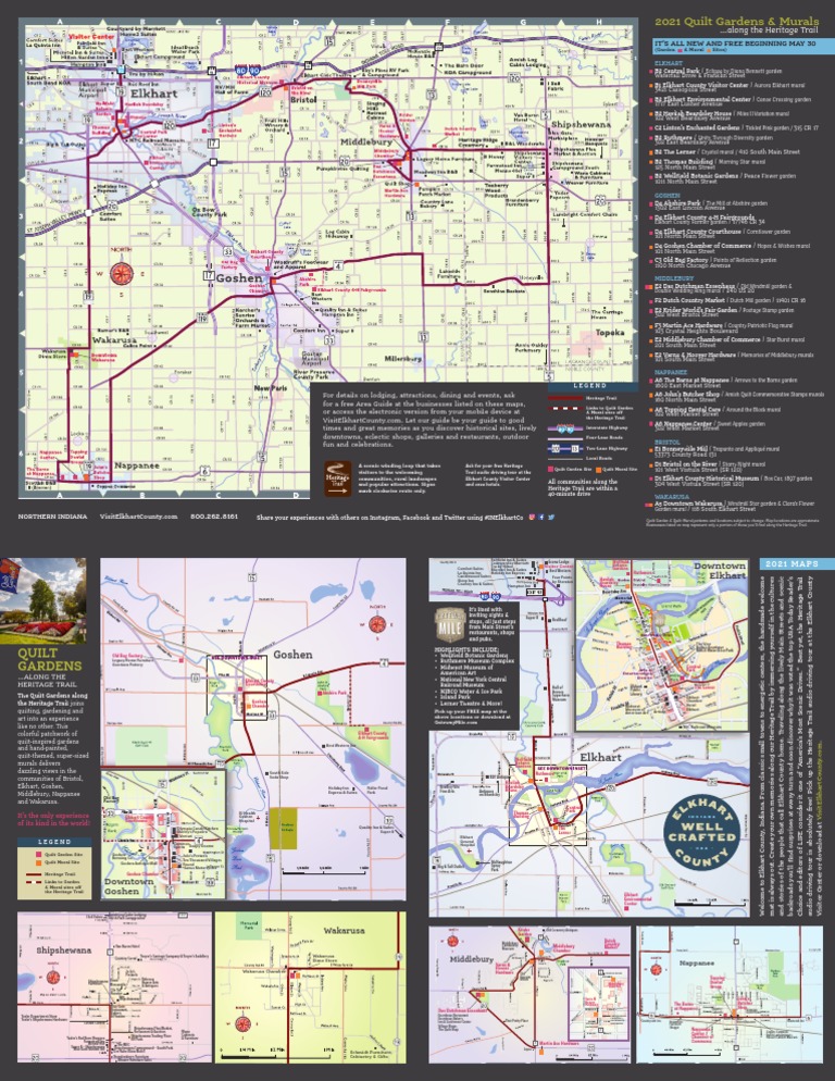 Elkhart Quilt Gardens PDF Hospitality Industry Hotel And