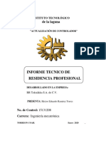 Reporte Final de Residencia Profresional