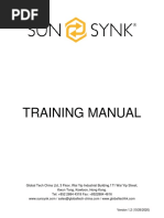 Training Manual Sunsynk v1.2