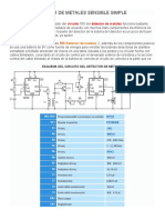 Circuito Detector de Metales Con 555