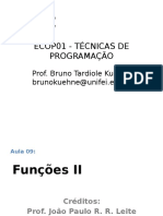 09 - Funcoes II