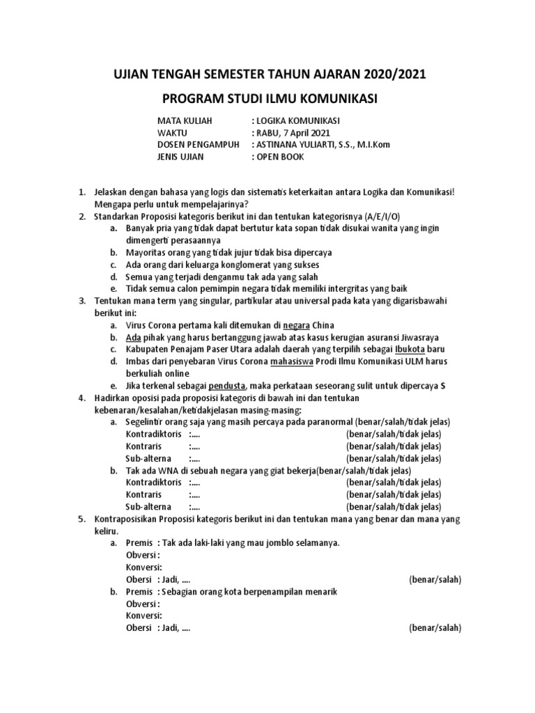 Uts 2021 | PDF