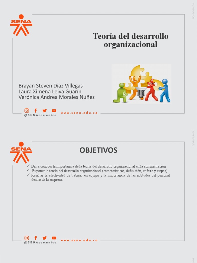 Importancia del Desarrollo Organizacional | PDF | Desarrollo ...