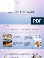 Evidence: Live Longer: Astrid Saavedra