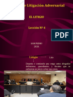 LECCION 4 Técnica de Litigación