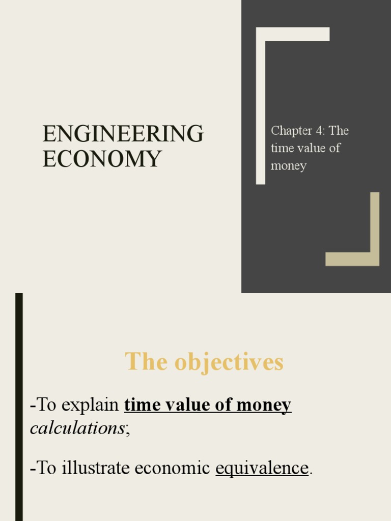Time Value of Money in Engineering Economy | PDF | Interest | Interest ...