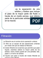 Filtración