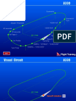 A330 Visual Circuit Takeoff Initiation Steps