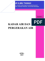 Modul 6 Pergerakan Dan Kadar Air