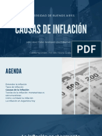 Causas de La Inflación