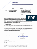 Surat dari SGB terkait advice protocol pencegahan covid-19