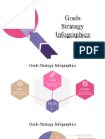 Goals Strategy Infographics
