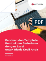 Panduan Dan Template Pembukuan Sederhana Dengan Excel Untuk Bisnis Kecil Anda