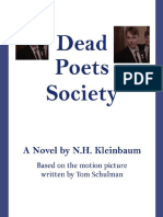 Dead Poets Society N H Kleinbaum