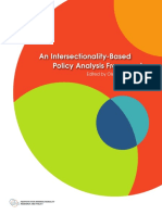 An Intersectionality-Based Policy Analysis Framework: Edited by Olena Hankivsky