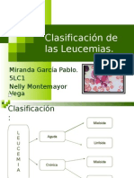 Clasificacion de Leucemias