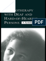 Psychotherapy With Deaf and Hard of Hearing Persons