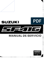 (SUZUKI) Manual de Taller Suzuki SF416