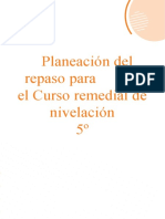 5°remedial Planeación