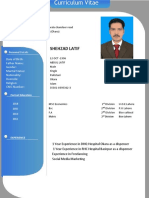 CV of Shahzad Dispenser