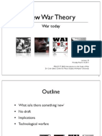 PEACE ST 2BB3 (2010/11) Lecture 10. New War Theory