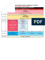 ASPIRE 2021 Virtual Scientific Programme (Subjected To Changes)