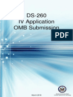OMB Submission DS260 March2018