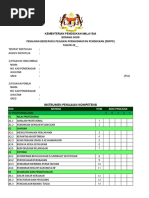 Borang Markah Pbppp 2021 Pdf