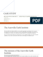 Case Study: Realization Project - Auroville Earth Institute
