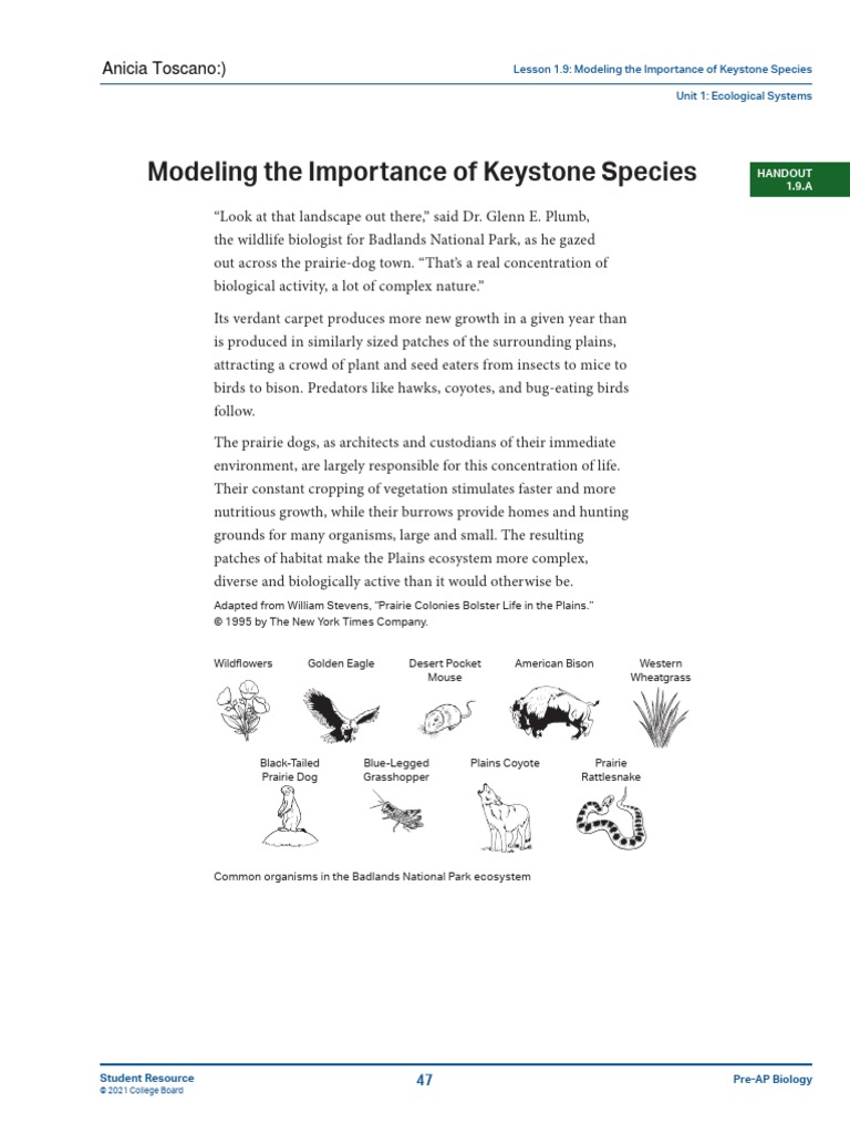 Grounded - The preservation of keystone species is a fundamental part of  solving the climate crisis and restoring a healthy environment. A keystone  species defines an entire ecosystem, and the loss of