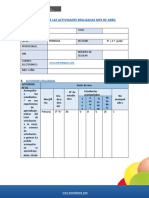 Informe Actividades