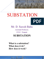 Substation: Mr. D. Suresh Babu