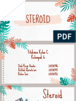 Kelompok 6 - Fitokimia 2 - PPT Steroid