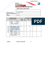 Autoevaluación Estudiante Proyecto 4