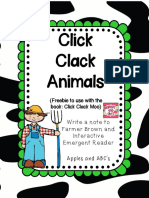 Click Clack Animals: Apples and ABC's