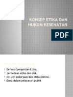 P1 Konsep Etika Dan Hukum Kesehatan