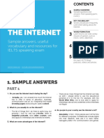 Sample answers, useful vocabulary and resources for IELTS speaking exam