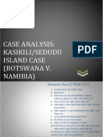 KASIKILI - SEDUDU Island CASE (BOTSWANA V NAMIBIA PDF