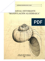 Manual Estudiante "Manipulación Algebraica"