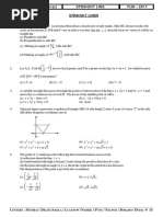 PACE Final Lap (Co-Ordinate Geometry)