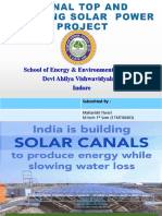 School of Energy & Environmental Studies Devi Ahilya Vishwavidyalaya Indore