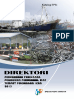 Direktori Perusahaan Perikanan Pelabuhan Perikanan Dan Tempat Pelelangan Ikan 2013